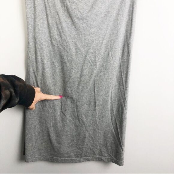 PATAGONIA | Gray Drape Neck Sleeveless Tunic Length Dress Women’s Size Small - Picture 8 of 8